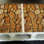 コンクリートブロックを装飾